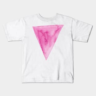 Gay Pride - Pink Triangle Kids T-Shirt